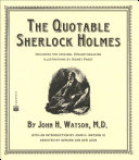 Cover of The Quotable Sherlock Holmes