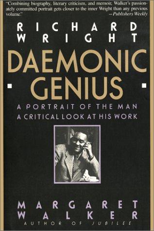 Cover of Richard Wright, daemonic genius