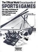 Cover of The official world encyclopedia of sports and games
