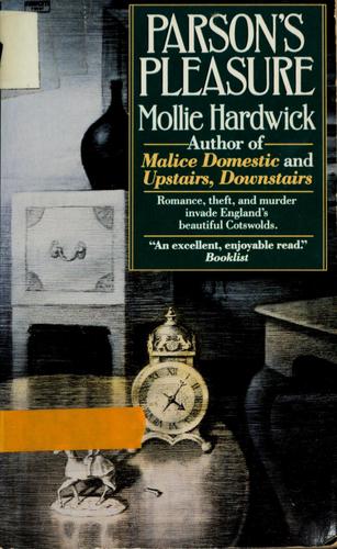 Cover of Parson's pleasure