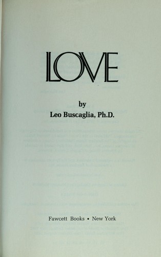 Cover of Love: What Life Is All About