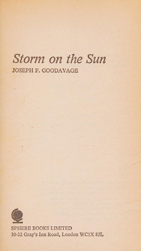 Cover of Storm on the Sun