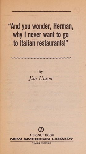 Cover of And You Wonder Herman