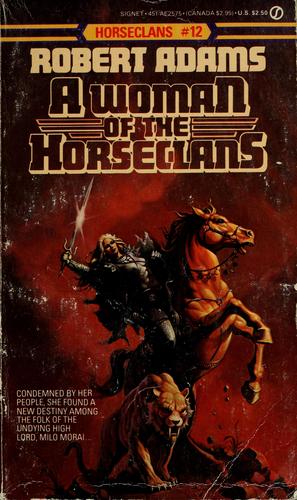 Cover of A woman of the Horseclans