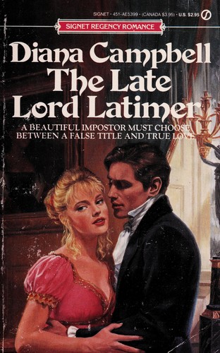 Cover of The Late Lord Latimer