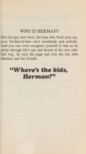 Cover of Where's the Kids Herman