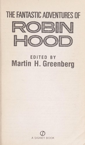 Cover of The Fantastic Adventures of Robin Hood