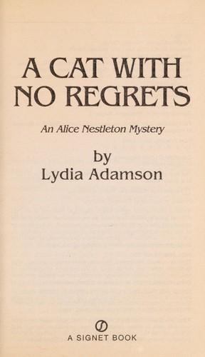 Cover of A cat with no regrets