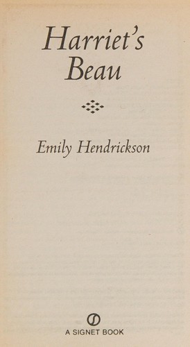 Cover of Harriet's Beau