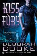 Cover of Kiss of Fury (Dragonfire, Book 2)