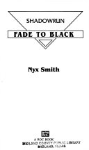 Cover of Shadowrun: Fade to Black