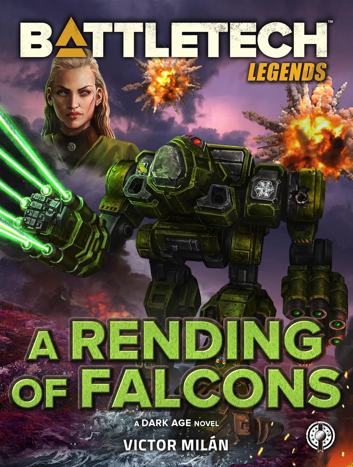 Cover of BattleTech Legends: A Rending of Falcons