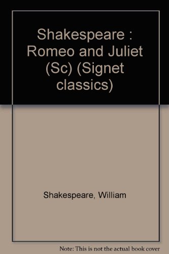 Cover of Romeo and Juliet