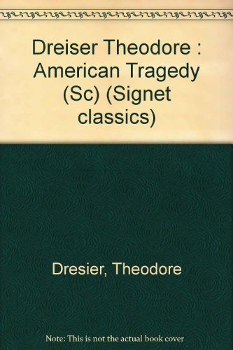 Cover of AN American Tragedy