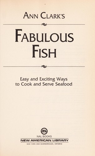 Cover of Ann Clark's Fabulous Fish