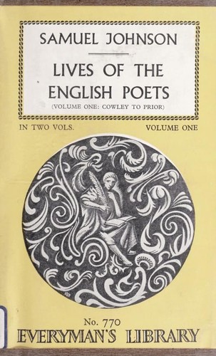 Cover of Lives of the poets