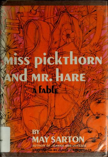 Cover of Miss Pickthorn and Mr. Hare