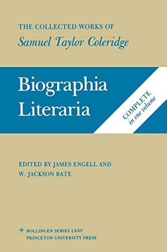 Cover of Biographia literaria