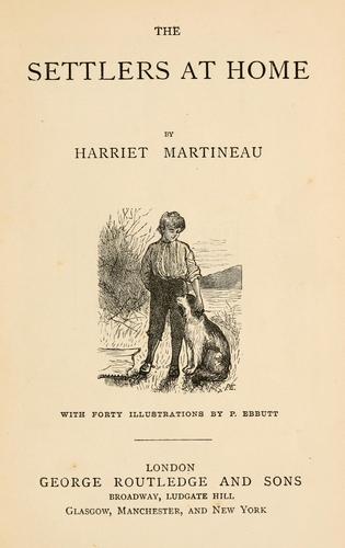 Cover of The settlers at home