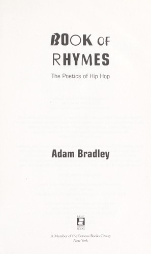 Cover of Book of Rhymes