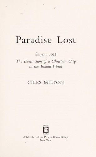 Cover of Paradise Lost