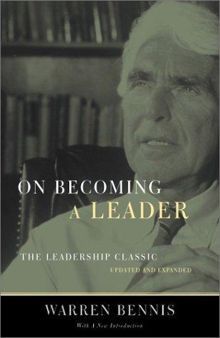 Cover of On becoming a leader