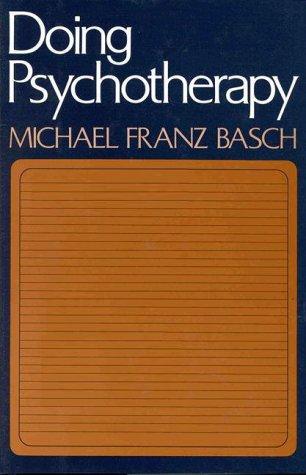Cover of Doing psychotherapy