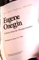 Cover of Eugene Onegin: A Novel in Verse by Alexander Pushkin