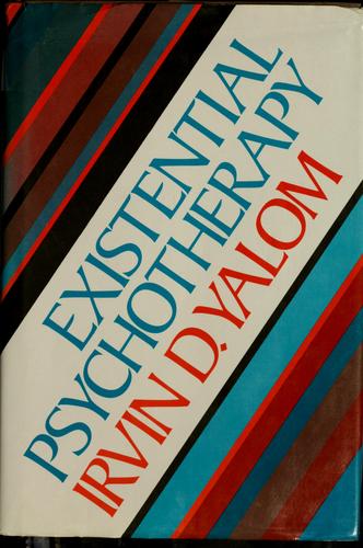 Cover of Existential psychotherapy