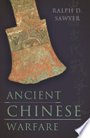 Cover of Ancient Chinese Warfare