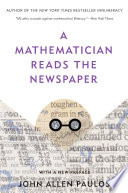 Cover of A Mathematician Reads the Newspaper