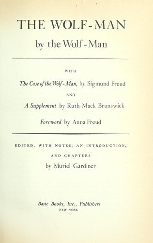 Cover of The Wolf-Man by the Wolf-Man