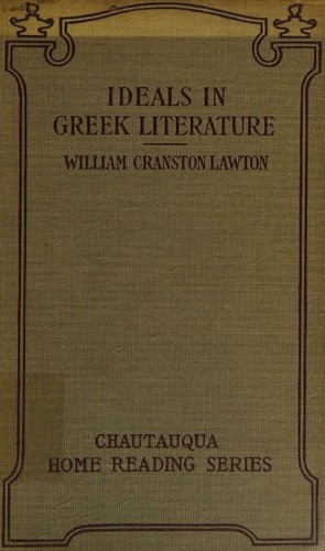 Cover of Ideals in Greek literature