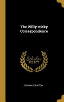 Cover of The Willy-Nicky Correspondence