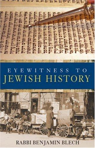 Cover of Eyewitness to Jewish History