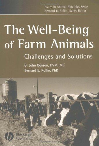 Cover of The well-being of farm animals
