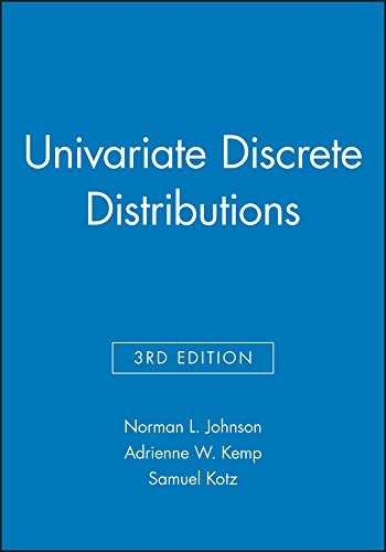 Cover of Univariate Discrete Distributions