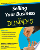 Cover of Selling Your Business For Dummies