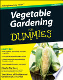 Cover of Vegetable Gardening For Dummies