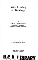 Cover of Wind loading on buildings