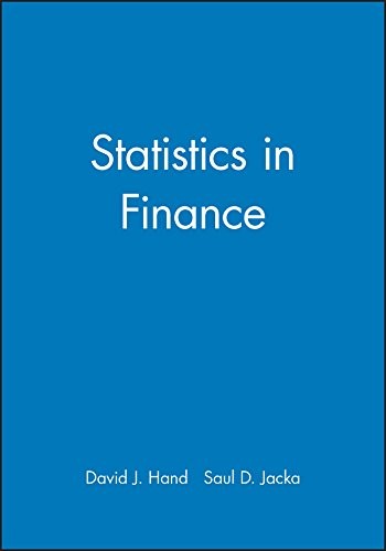 Cover of Statistics in Finance