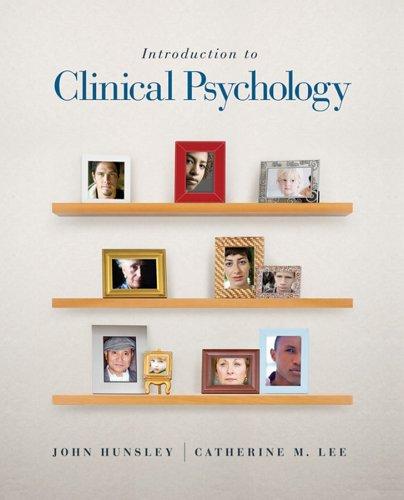 Cover of Introduction to Clinical Psychology