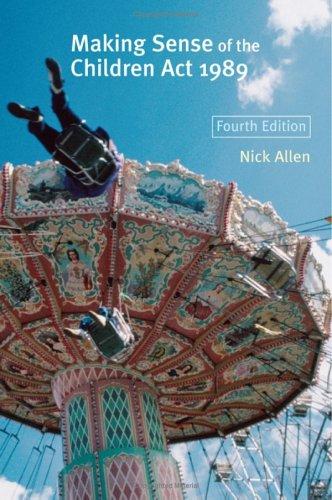Cover of Making sense of the Children Act 1989