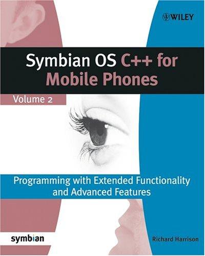 Cover of Symbian OS C++ for Mobile Phones