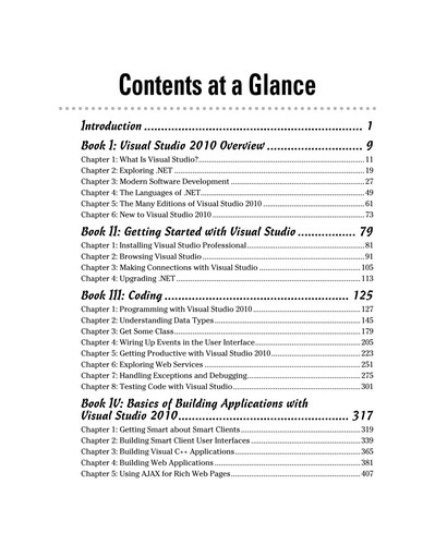 Cover of Visual Studio 2010 All-In-One for Dummies