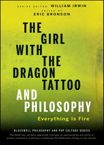 Cover of The girl with the dragon tattoo and philosophy