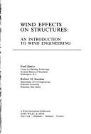 Cover of Wind effects on structures