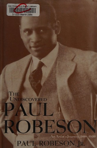 Cover of The undiscovered Paul Robeson