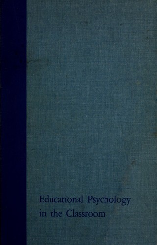 Cover of Educational psychology in the classroom