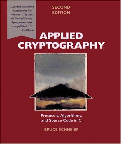Cover of Applied Cryptography